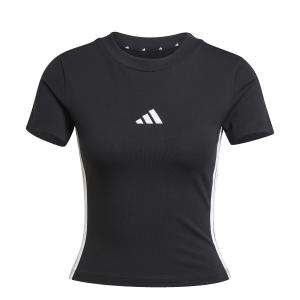 jc8325-women-s-slim-fit-t-shirt-adidas-essentials-3-stripes-baby-black-white