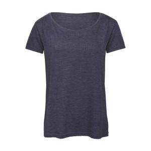 cgtw056-heathernavy-t-shirt-round-neck-woman-b-c-triblend-heather-navy