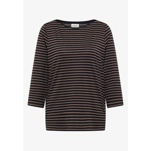 324053-27337-striped-boat-neck-women-s-t-shirt-cecil-urban-dark-blue-cocoa-taupe