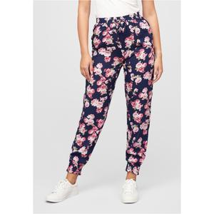 22048097-00155-floral-printed-viscose-trousers-with-2-pockets-for-women-cloud5ive-navy