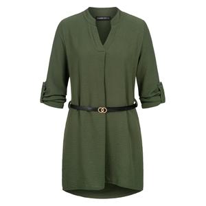 5126cl5-00110-chiffon-shirt-dress-with-belt-for-women-cloud5ive-green
