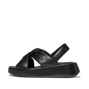 ix9-090-women-s-sandals-fitflop-f-mode-knot-soft-leather-flatform-b-strap-black