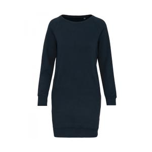k493-navy-women-s-fleece-sweater-dress-kariban-bio-navy
