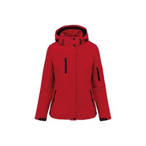 k651-red-women-s-lined-softshell-hooded-jacket-kariban-red