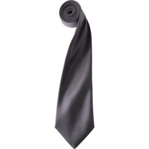 pr750-dark-grey-women-s-satin-tie-premier-colours-dark-grey-one-size