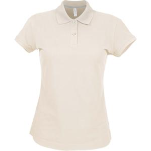 k242-lightsand-short-sleeve-women-s-polo-kariban-light-beige