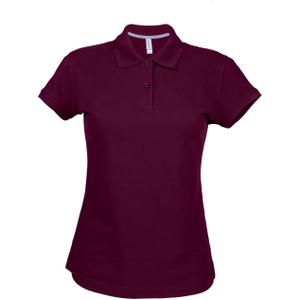 k242-wine-short-sleeve-women-s-polo-kariban-red-bordeaux