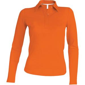 k244-orange-women-s-long-sleeve-polo-kariban-orange