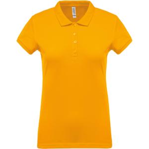 k255-yellow-short-sleeve-women-s-polo-kariban-pique-yellow