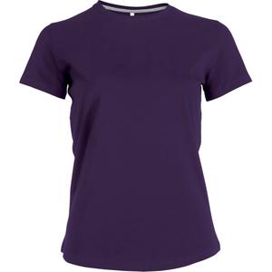 k380-purple-women-s-t-shirt-kariban-col-rond-coton-purple