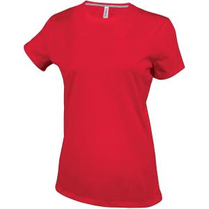 k380-red-women-s-t-shirt-kariban-col-rond-coton-red