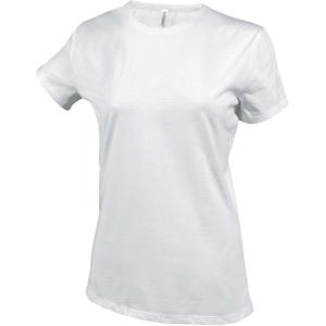 t-shirt-woman-kariban-round-collar-white-white