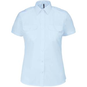 k504-skyblue-women-s-short-sleeve-shirt-kariban-pilote-sky-blue