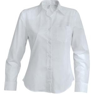 shirt-woman-long-sleeves-white-kariban-white