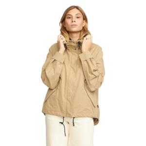 77207-khaki-a-line-short-parka-for-women-selfhood-khaki