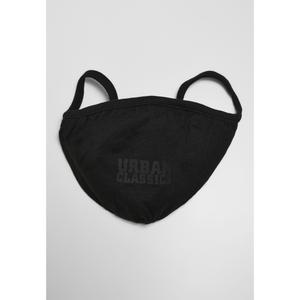 masks-urban-classics-logo-print-2pcs-black-one-size