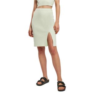 tb4804-03672-ribbed-knit-skirt-for-women-urban-classics-light-green